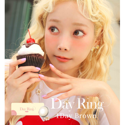 Ann365 1Day – Day Ring Brown 日光지環•茶 日拋 10片裝